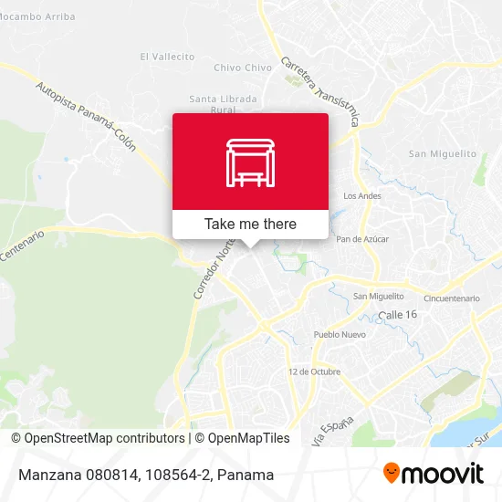 Mapa de Manzana 080814, 108564-2