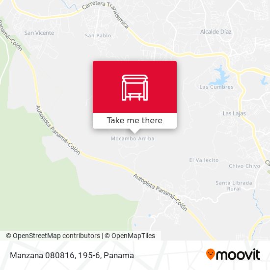 Manzana 080816, 195-6 map