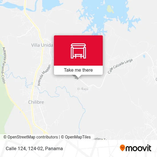 Calle 124, 124-02 map