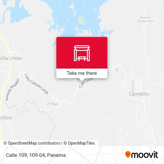 Calle 109, 109-04 map