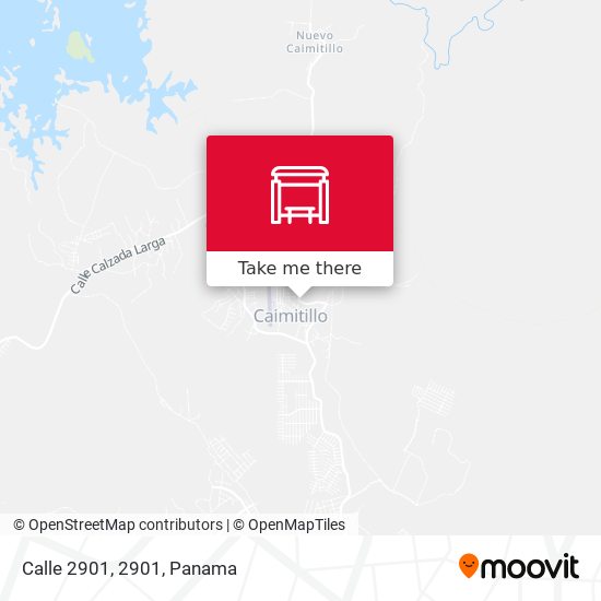 Calle 2901, 2901 map