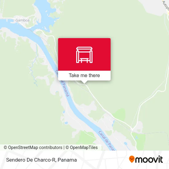 Sendero De Charco-R map