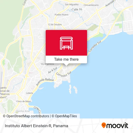 Instituto Albert Einstein-R map