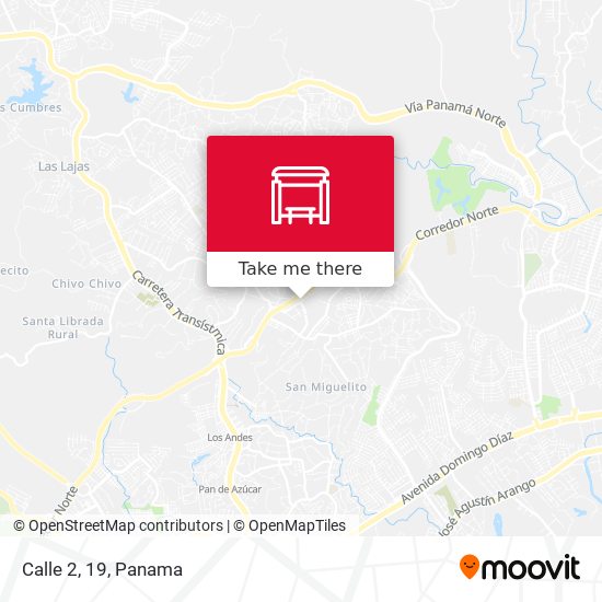 Mapa de Calle 2, 19