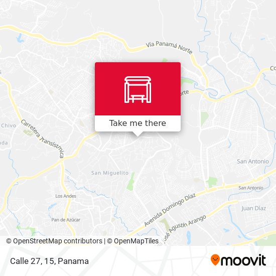 Mapa de Calle 27, 15