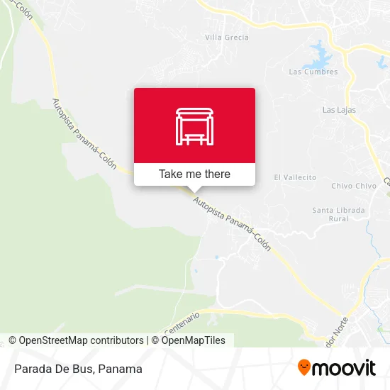 Parada De Bus map