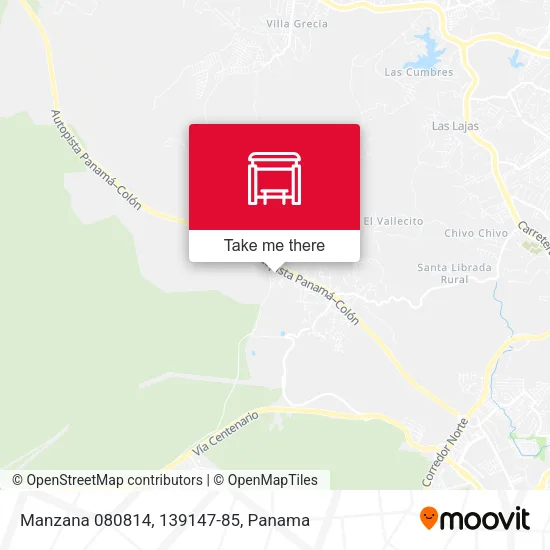 Manzana 080814, 139147-85 map