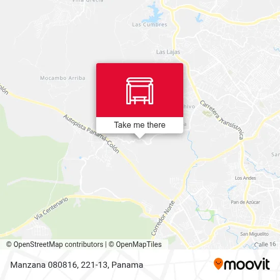 Mapa de Manzana 080816, 221-13