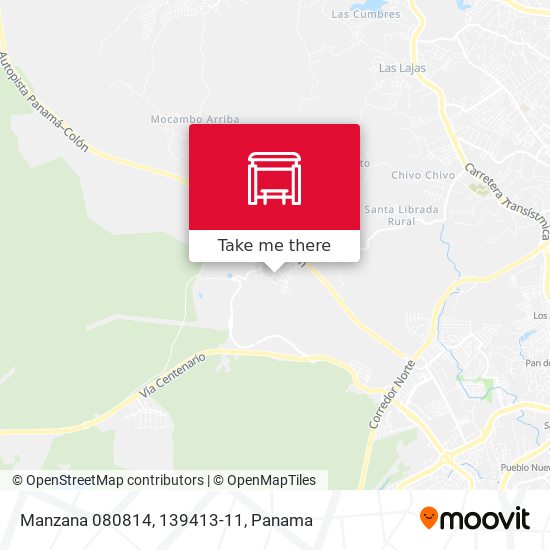 Manzana 080814, 139413-11 map