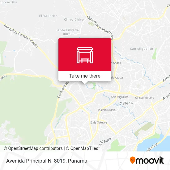 Avenida Principal N, 8019 map