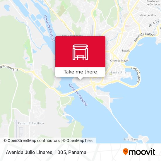 Avenida Julio Linares, 1005 map