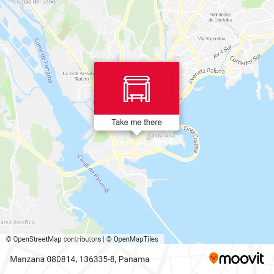 Mapa de Manzana 080814, 136335-8