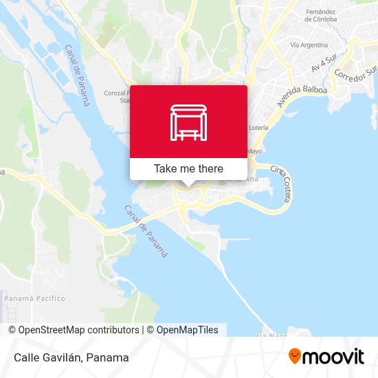 Calle Gavilán map
