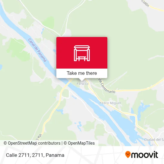 Mapa de Calle 2711, 2711