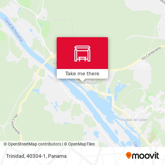 Trinidad, 40304-1 map
