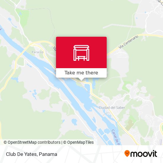 Club De Yates map