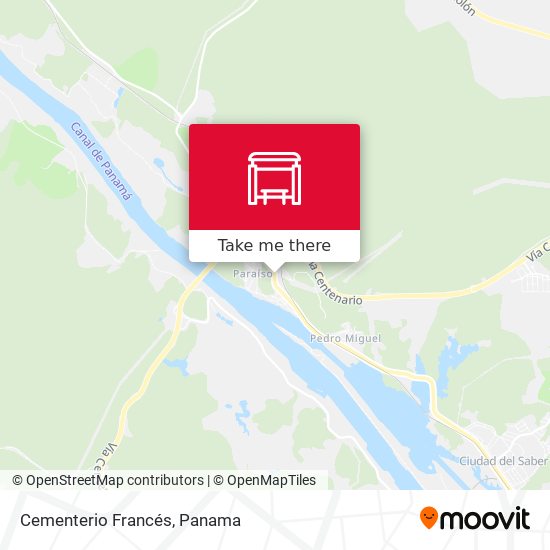 Cementerio Francés map
