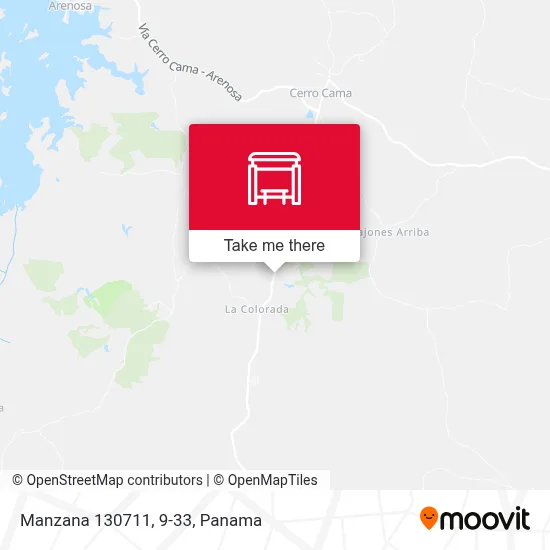 Manzana 130711, 9-33 map