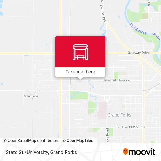 State St./University map