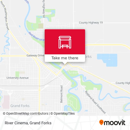 River Cinema map