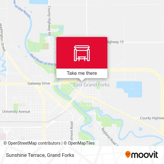 Sunshine Terrace map