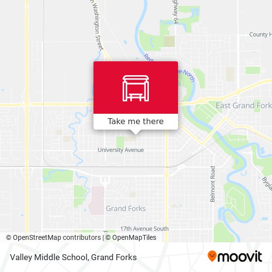 Valley Middle School map