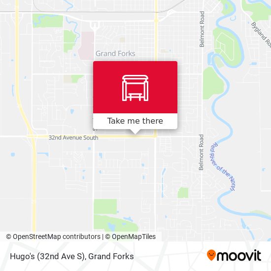 Hugo's (32nd Ave S) map