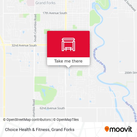 Mapa de Choice Health & Fitness