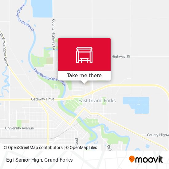 Egf Senior High map