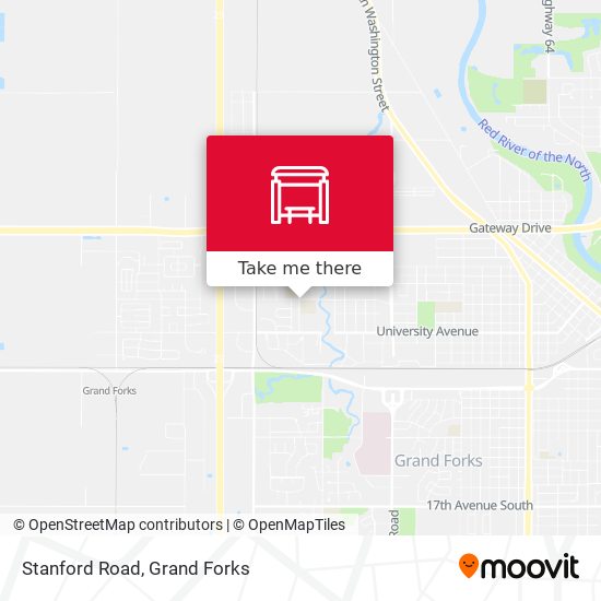 Mapa de Stanford Road