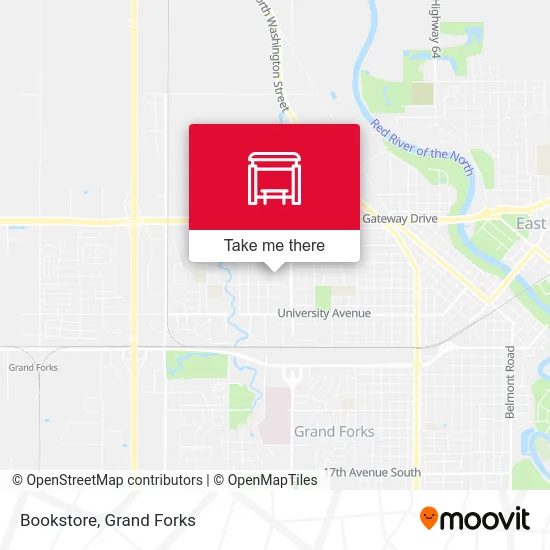 Bookstore map