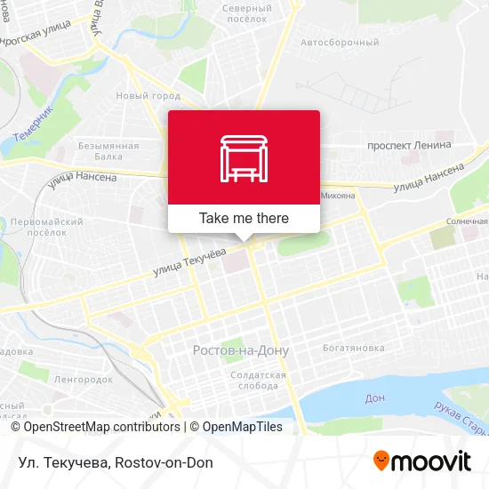 Ул. Текучева map