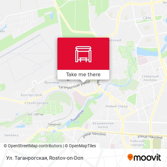 Ул. Таганрогская map