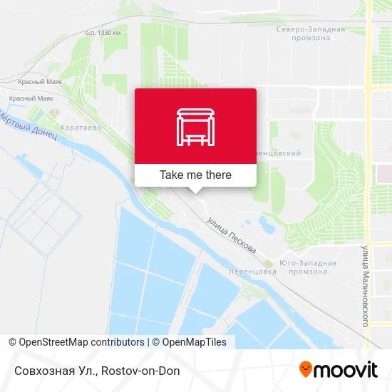 Совхозная Ул. map