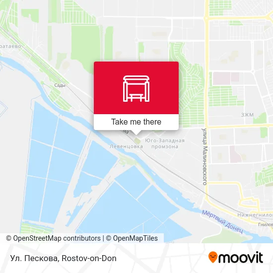 Ул. Пескова map