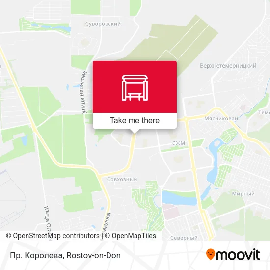 Пр. Королева map