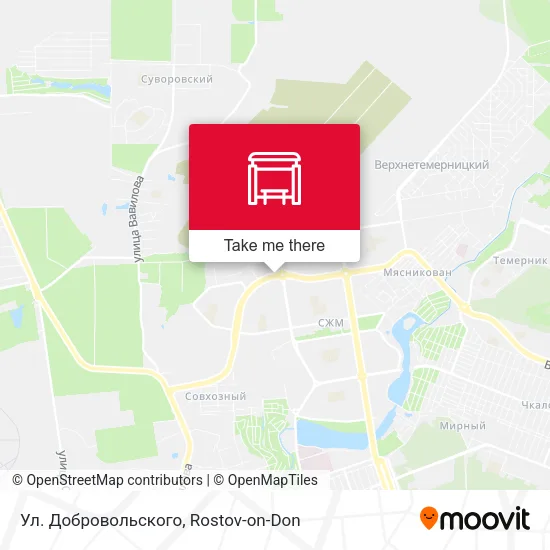 Ул. Добровольского map