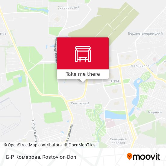 Б-Р Комарова map