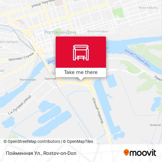 Пойменная Ул. map
