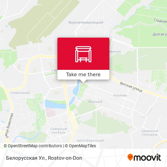 Белорусская Ул. map