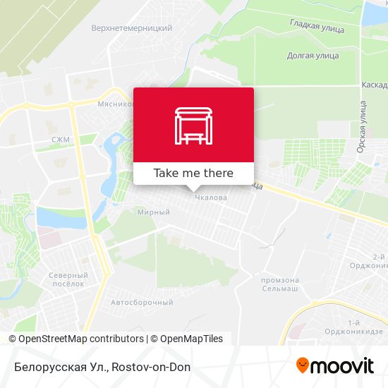 Белорусская Ул. map