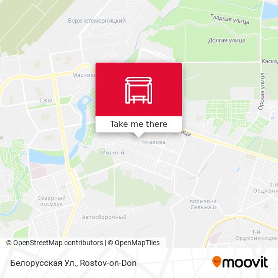 Белорусская Ул. map