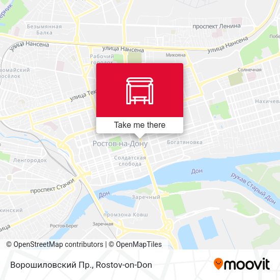 Ворошиловский Пр. map
