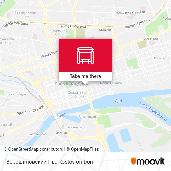 Ворошиловский Пр. map
