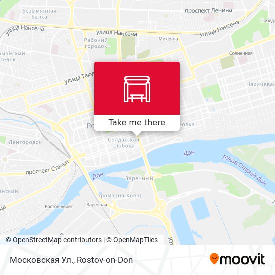 Московская Ул. map