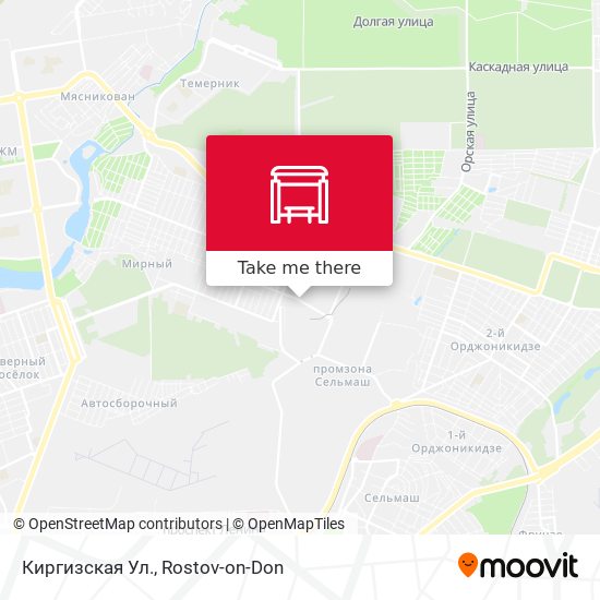 Киргизская Ул. map
