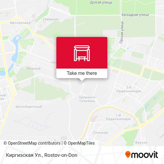 Киргизская Ул. map