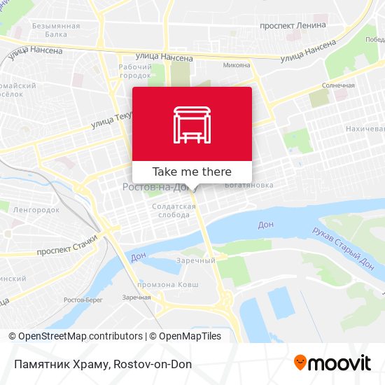 Памятник Храму map