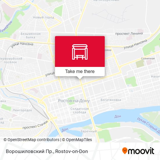 Ворошиловский Пр. map