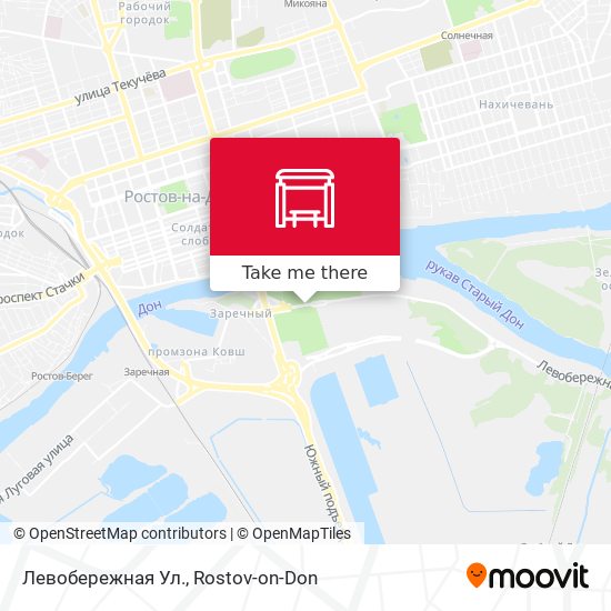 Левобережная Ул. map